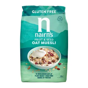 Nairn's - GF Muesli 'Fruit & Seed' (5x450g)