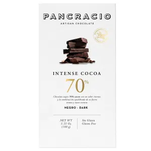 PANCRACIO - Intense Cocoa 70% Dark Chocolate (10x100g)